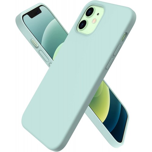 Dėklas Samsung A55 5G "Liquid Silicone" (mėtinis)