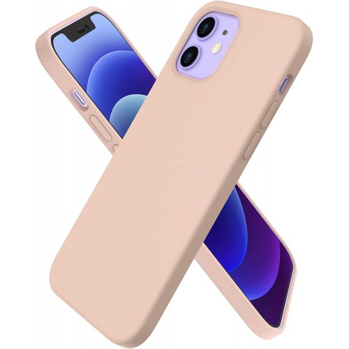 Dėklas Samsung A55 5G "Liquid Silicone" (rožinis)
