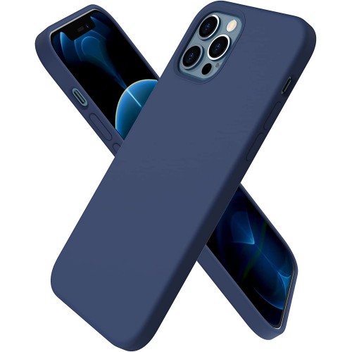 Dėklas Samsung A55 5G "Liquid Silicone" (mėlynas)
