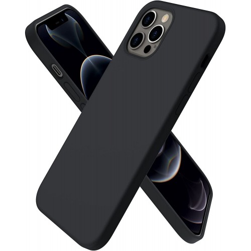 Dėklas Samsung A35 5G "Liquid Silicone" (juodas)