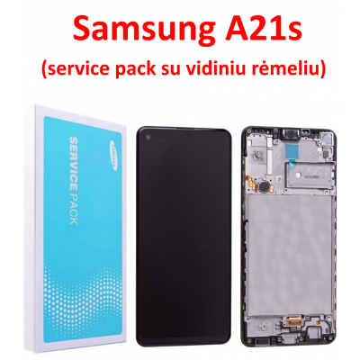 Samsung A21s ekranas Originalus (Service Pack)