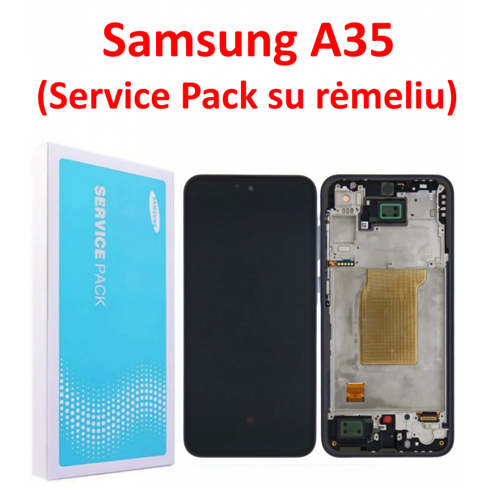 Samsung A35 ekranas Originalus (Service Pack)