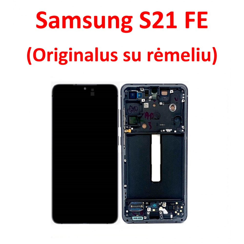 Samsung S21 FE 5G ekranas Originalus (Restauruotas)