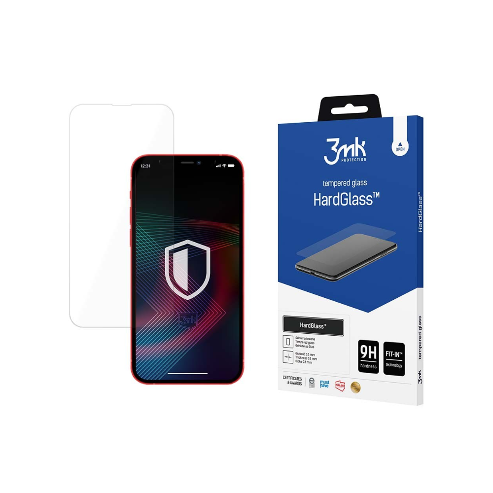 iPhone 12 Pro Max Apsauginis stiklas 3mk (Hard Glass)
