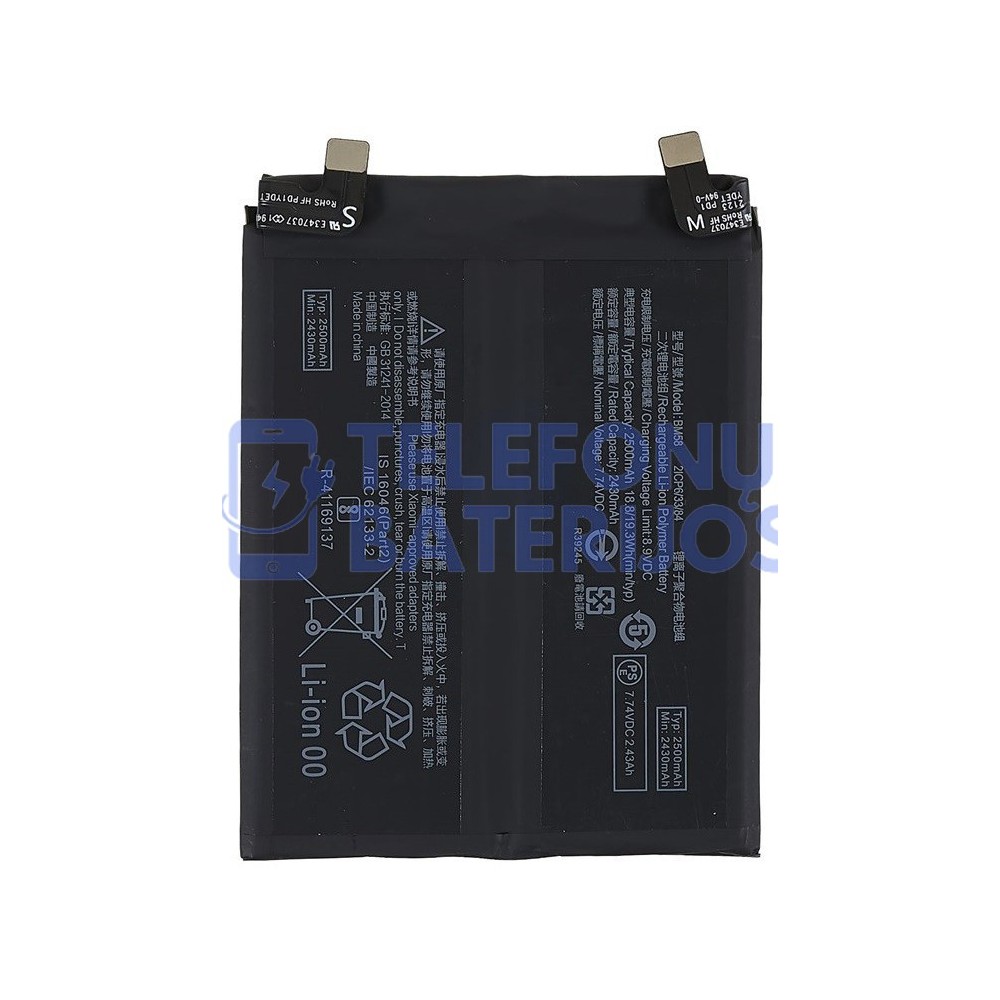 Xiaomi 11T Pro 5G baterija (BM58)