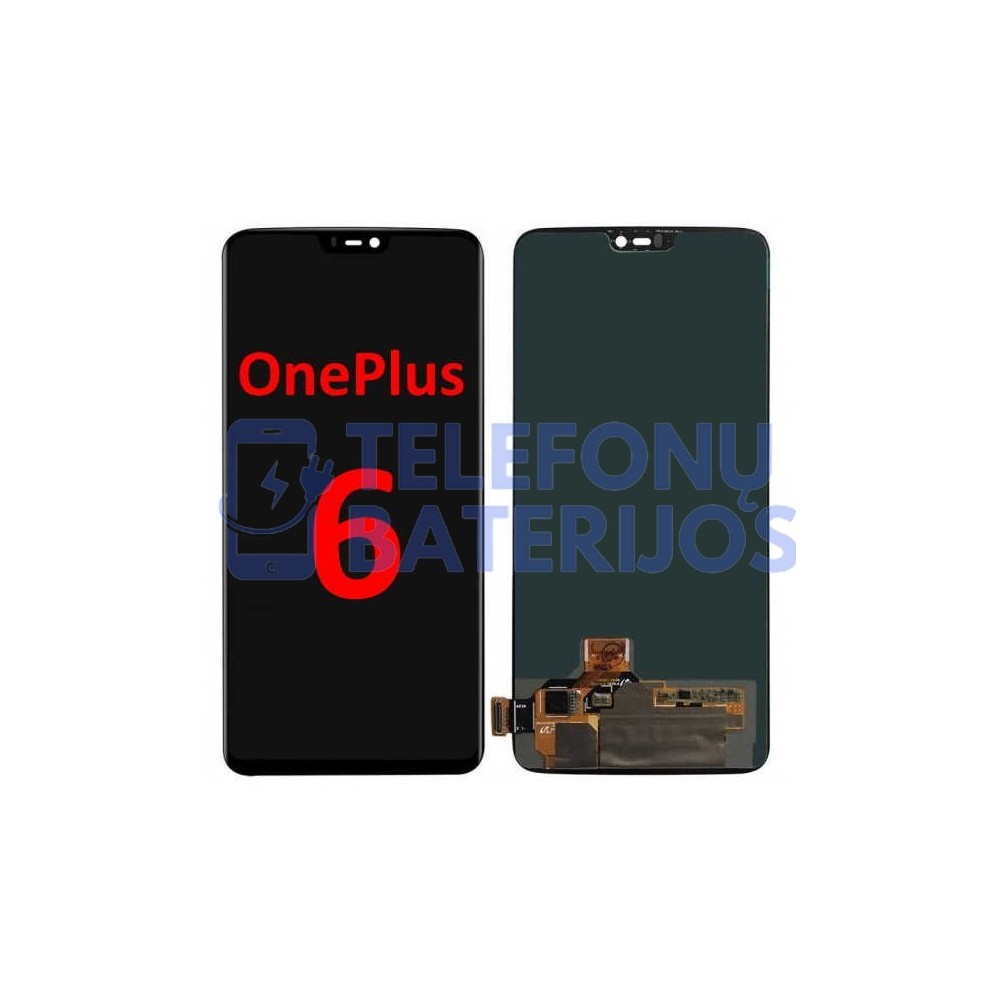 OnePlus 6 ekranas (Org. restauruotas)