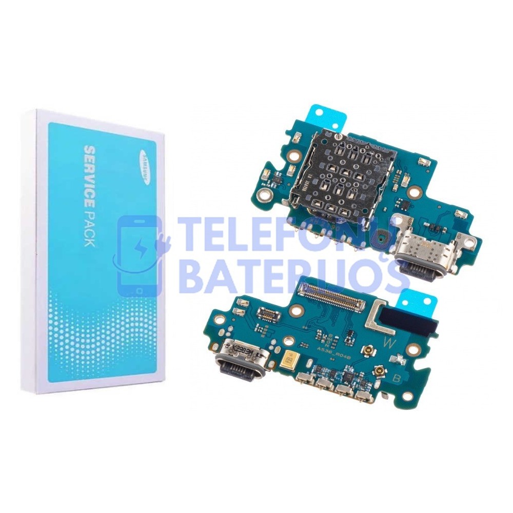 Samsung A53 5G (A536) krovimo lizdas (mikrofonas)