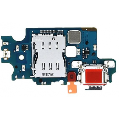 Samsung S22 Plus (S906) krovimo lizdas (mikrofonas, SIM lizdas)
