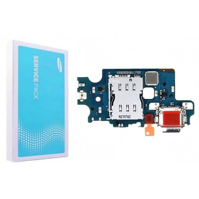 Samsung S22 Plus (S906) krovimo lizdas (mikrofonas, SIM lizdas)