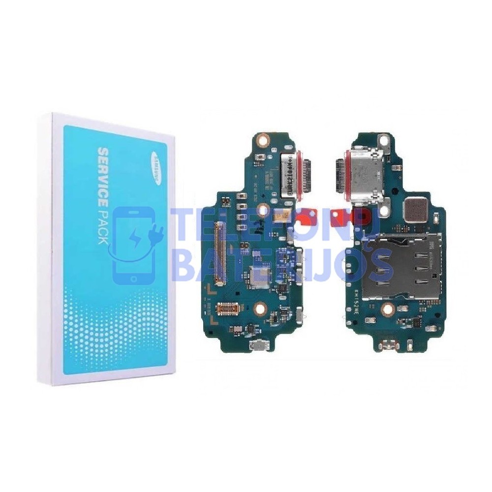 Samsung S22 Ultra 5G (S908) krovimo lizdas (mikrofonas, SIM lizdas)