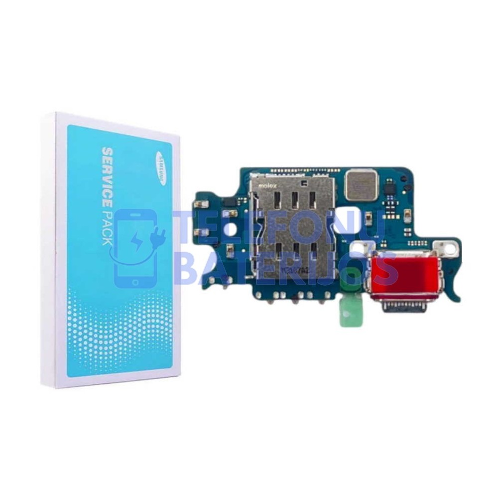Samsung S23 Plus (S916) krovimo lizdas (mikrofonas, SIM lizdas)