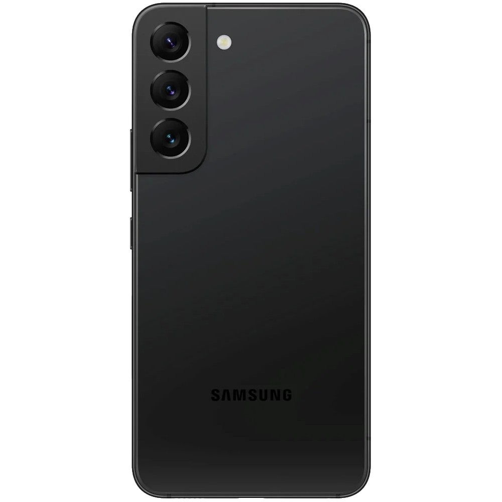 Samsung Galaxy S22 galinis dangtelis juodas
