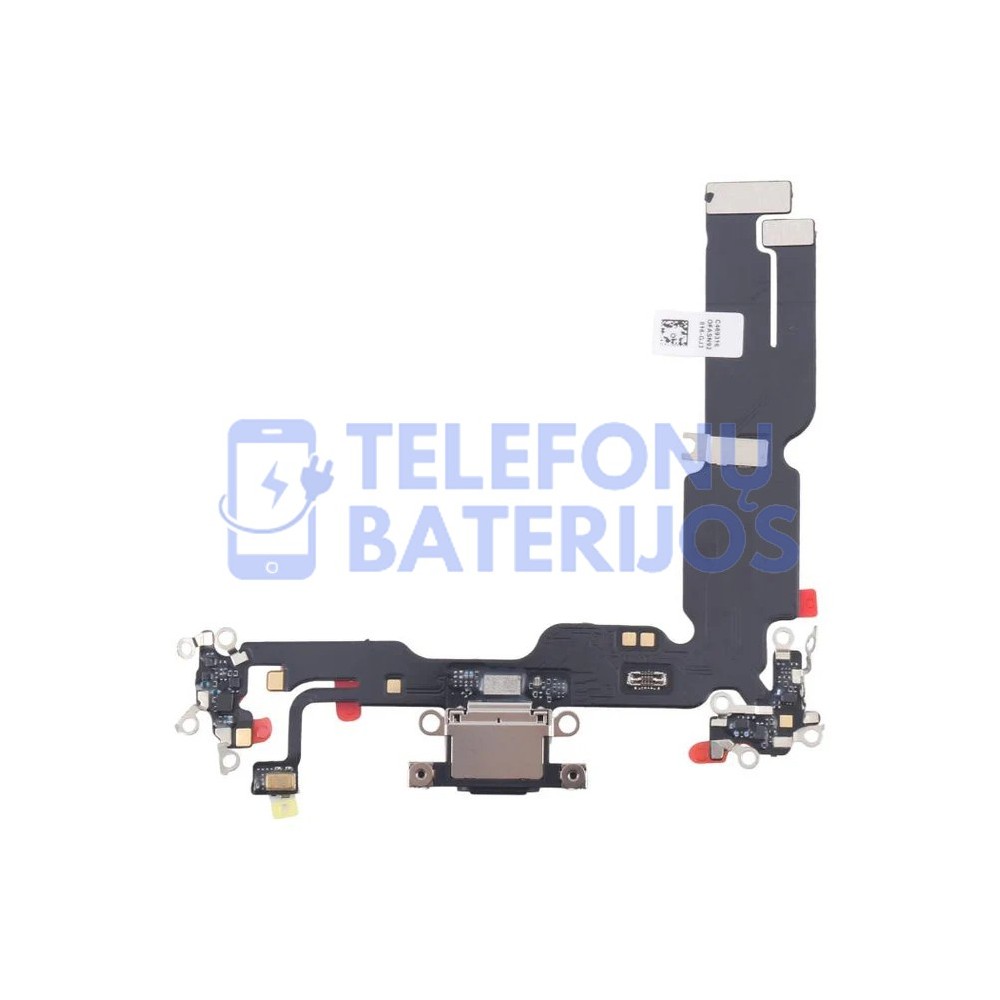 iPhone 15 Plus krovimo lizdas (su mikrofonu)