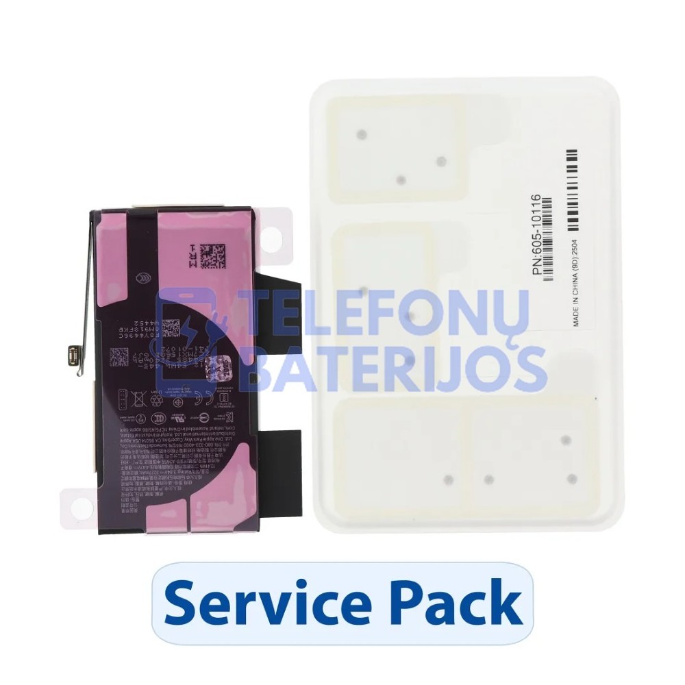 Originali iPhone 13 baterija (Service Pack)