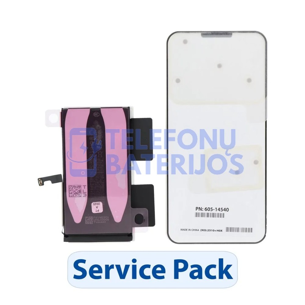 Originali iPhone 15 baterija (Service Pack)
