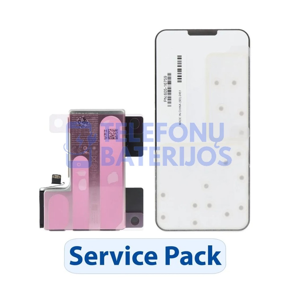 Originali iPhone 16 Pro baterija (Service Pack)
