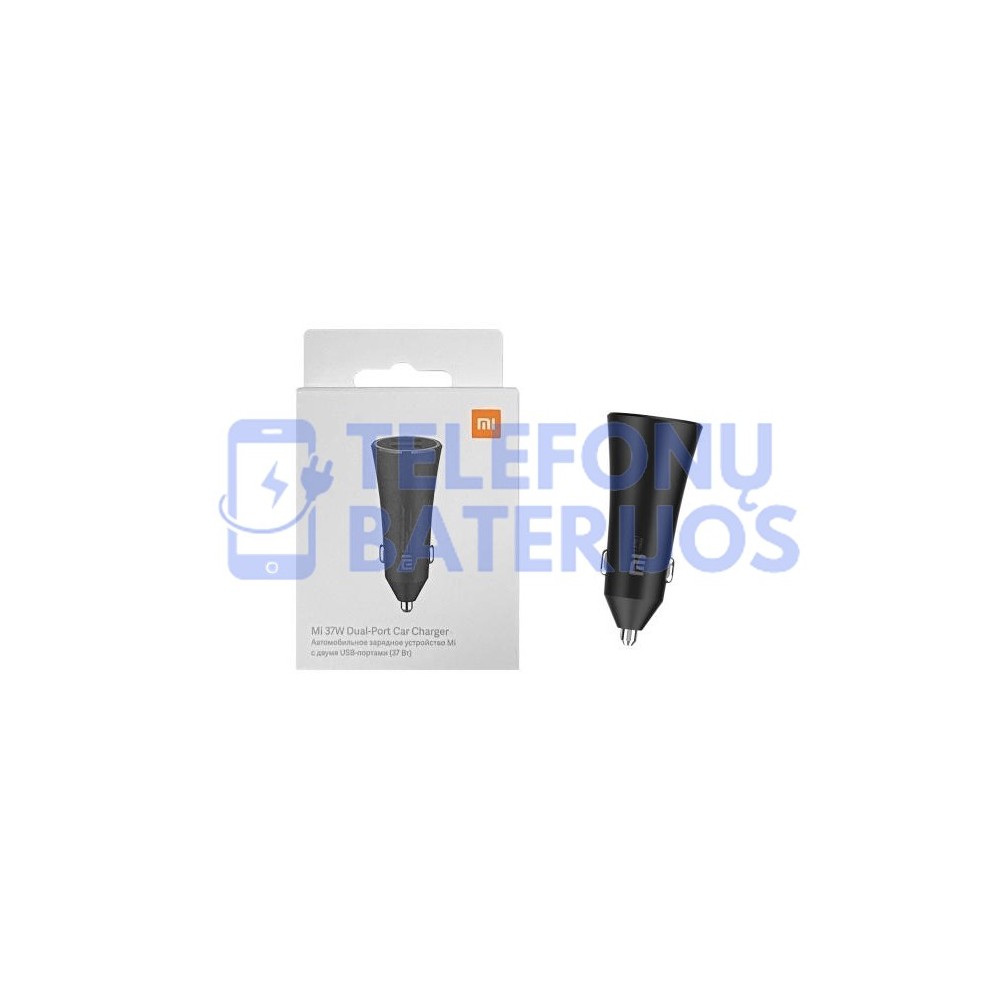 Xiaomi automobilinis įkroviklis 37W (GDS4147GL) juodas