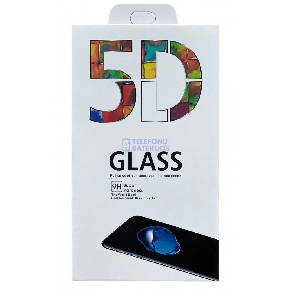 iPhone 17 Pro Apsauginis stiklas – 5D Full Glue