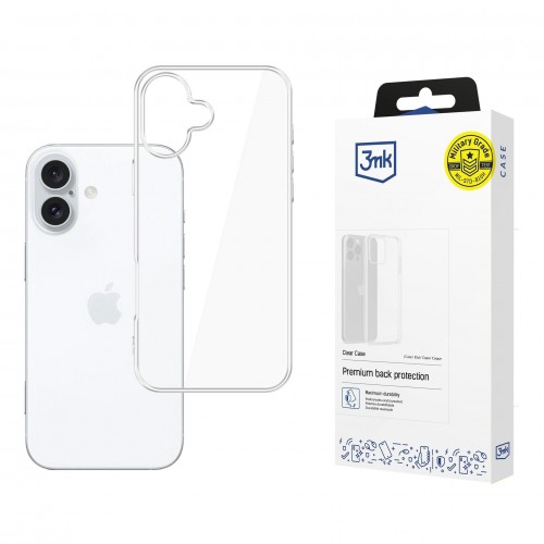 iPhone 17 dėklas 3mk Clear Case