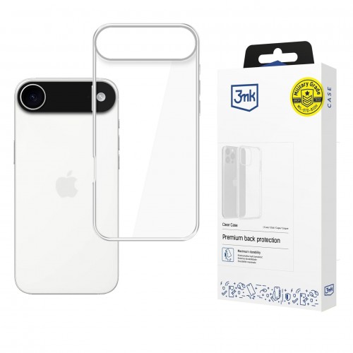 iPhone 17 Air dėklas 3mk Clear Case