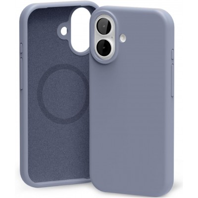 iPhone 17 dėklas Mercury Pure MagSafe Silicon Case levandos pilka