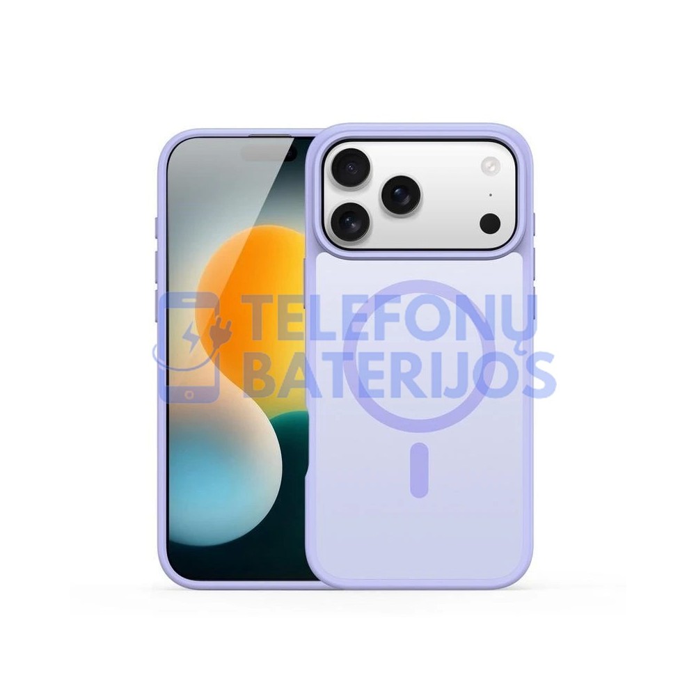 iPhone 17 Pro Max dėklas Dux Ducis Yind violetinis