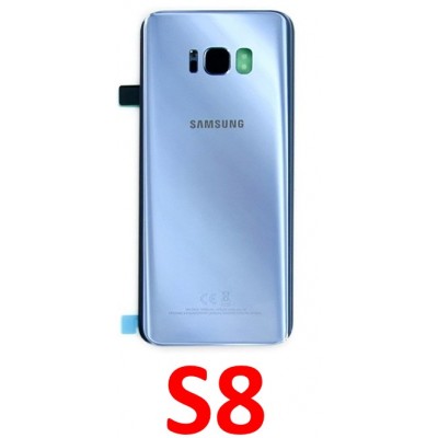 Samsung Galaxy S8 baterijos dangtelis (stiklas)
