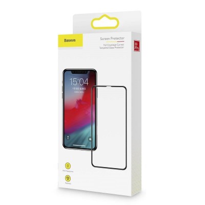 iPhone X / Xs Apsauginis stiklas BASEUS (stiklinis)