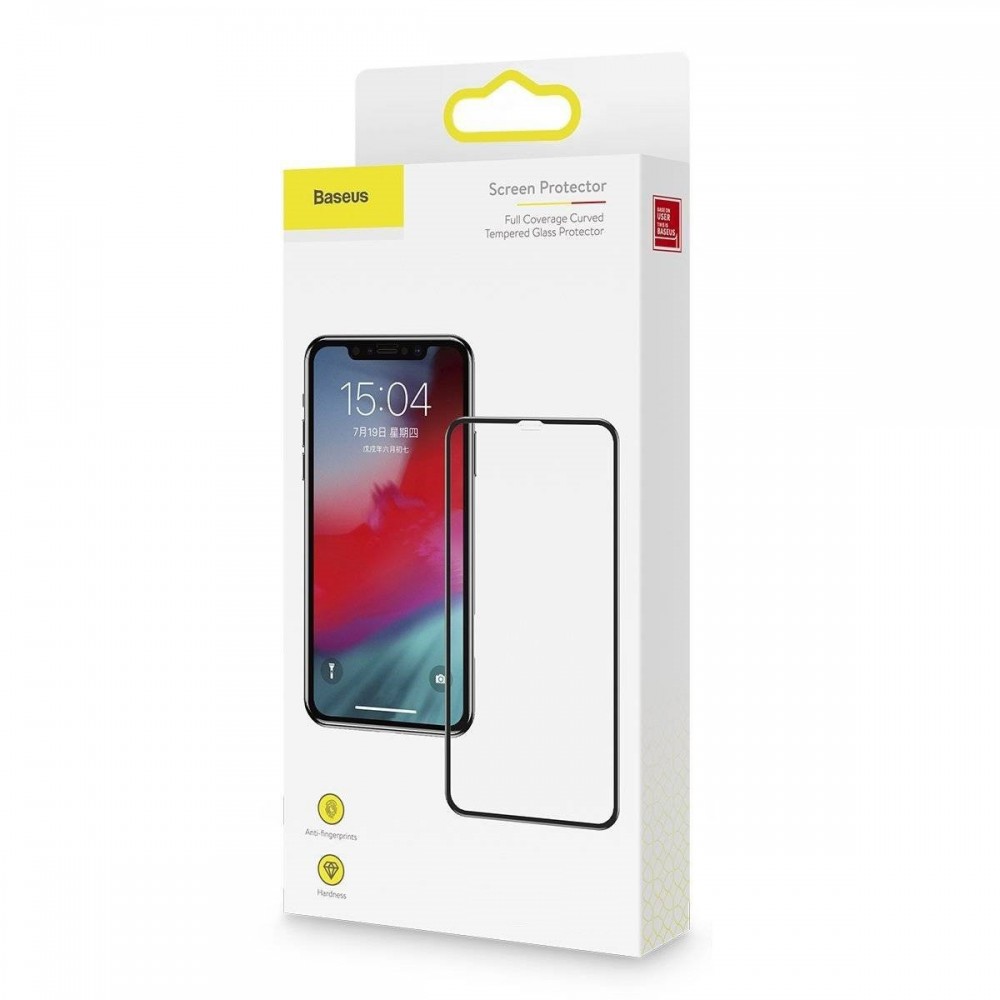 iPhone Xs Max Apsauginis stiklas BASEUS (stiklinis)