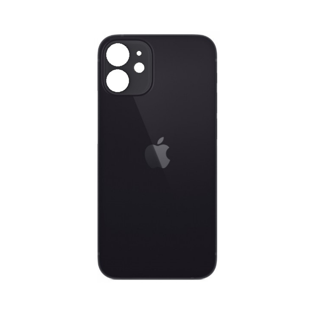 iPhone 12 mini galinis stiklas juodas