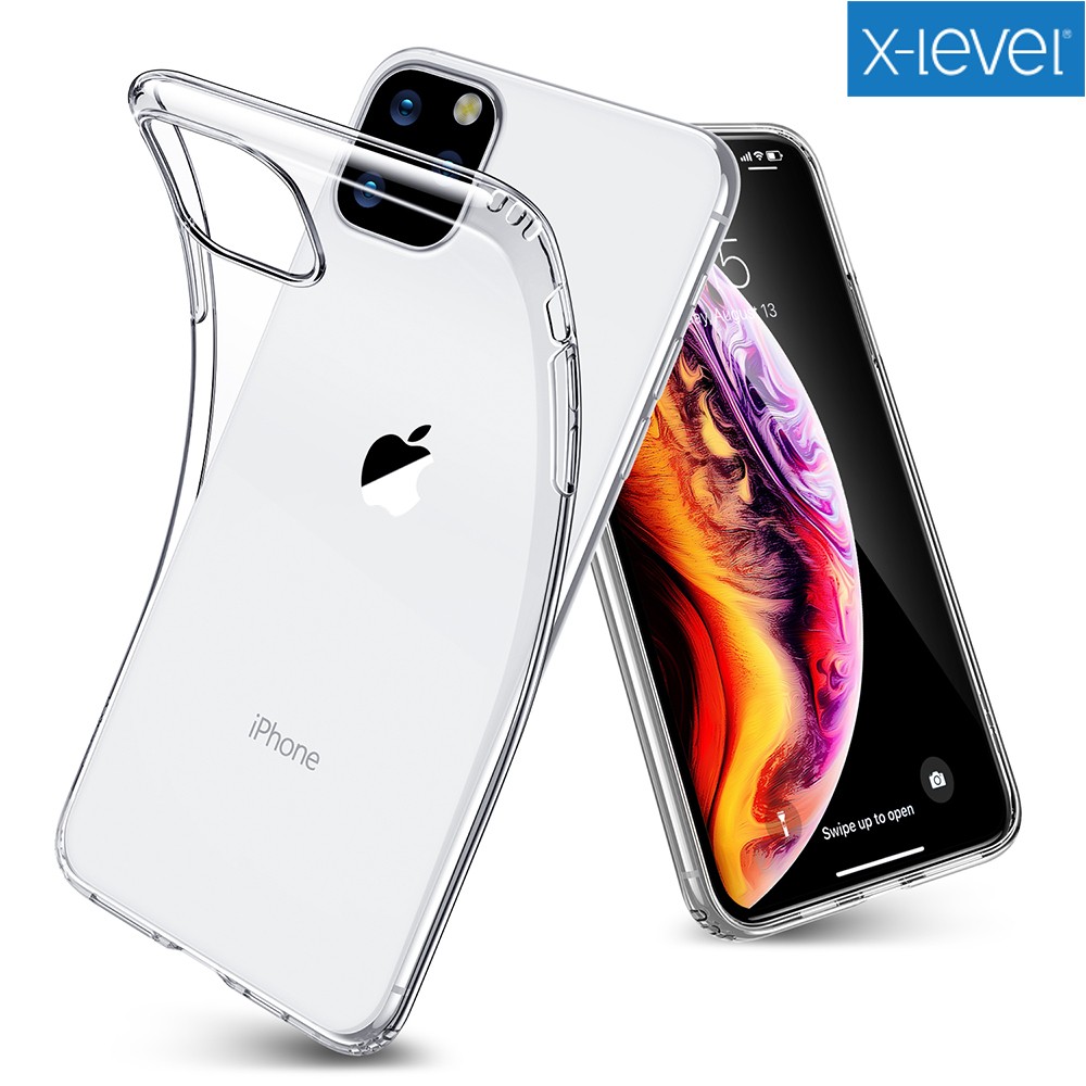 Dėklas iPhone 13 Pro Max "X-Level Antislip" (skaidrus)