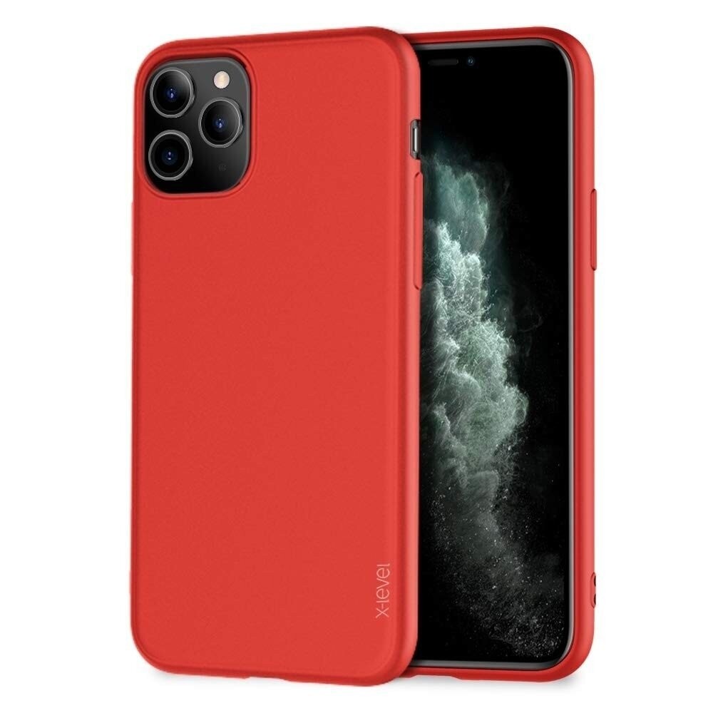 iPhone 13 dėklas X-Level Guardian  raudonas