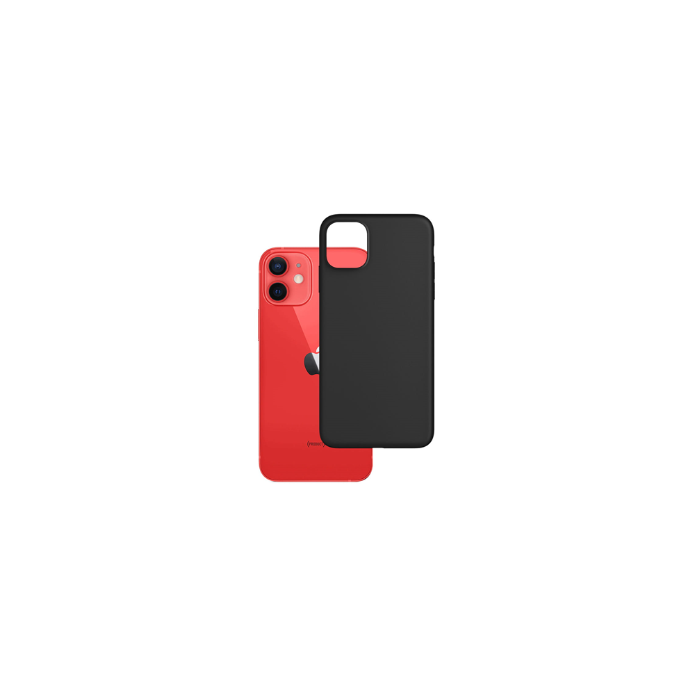 Dėklas iPhone 13 mini "3MK Matt Case" (juodas)