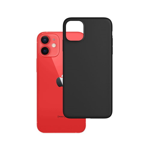 Dėklas iPhone 13 "3MK Matt Case" (juodas)