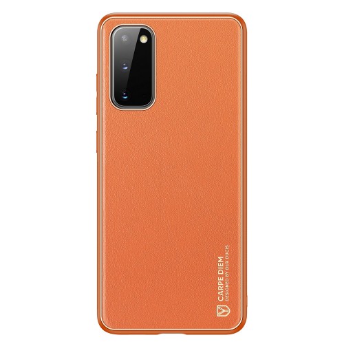 Dėklas iPhone 12 Pro "Dux Ducis Yolo" (orandžinis)