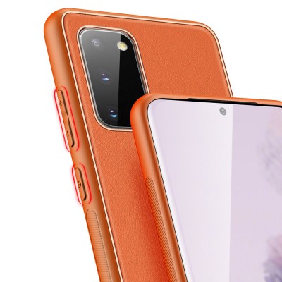 Dėklas iPhone 12 Pro Max "Dux Ducis Yolo" (orandžinis)