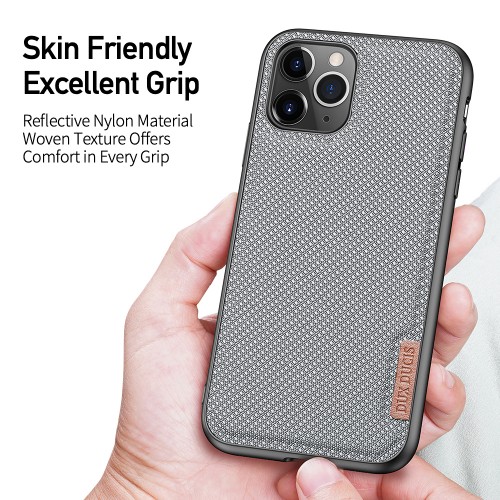 Dėklas iPhone 11 Pro Max "Dux Ducis Fino" (pilkas)