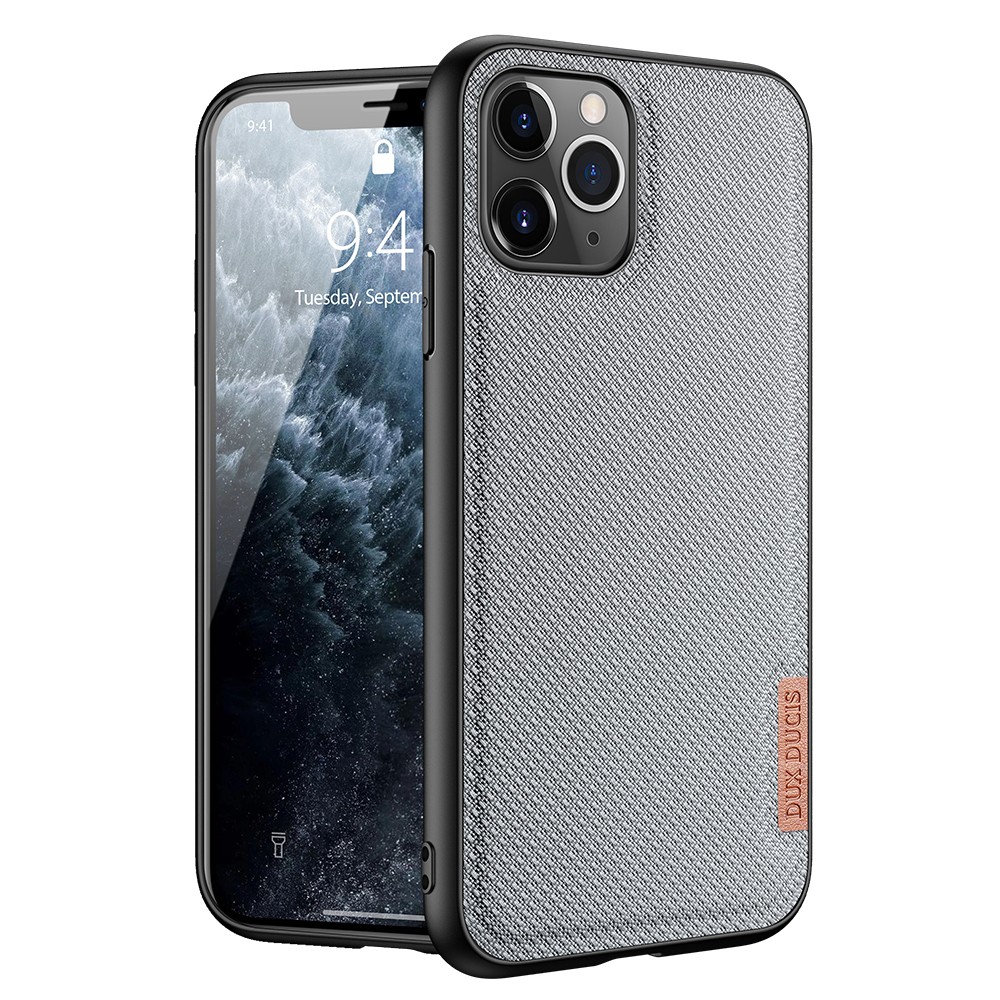 Dėklas iPhone 12 Pro Max "Dux Ducis Fino" (pilkas)