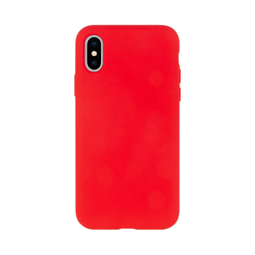 Dėklas iPhone 7 / 8 / SE 2020 "Mercury Silicone" (raudonas)