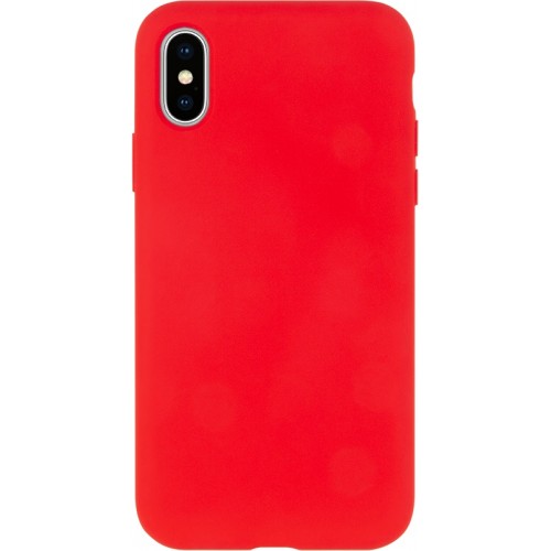 Dėklas iPhone 12 Pro Max "Mercury Silicone" (raudonas)