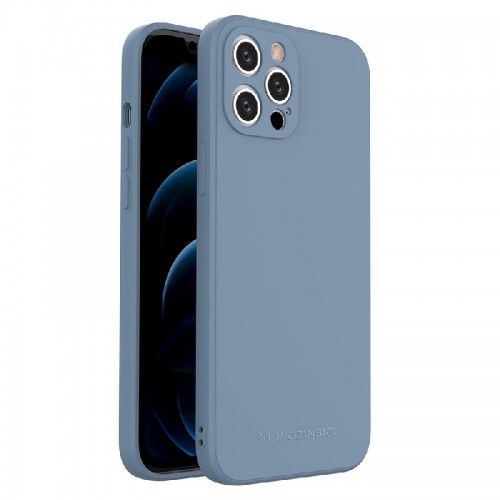 Dėklas iPhone 12 Pro Max "Wozinsky Color" (mėlynas)
