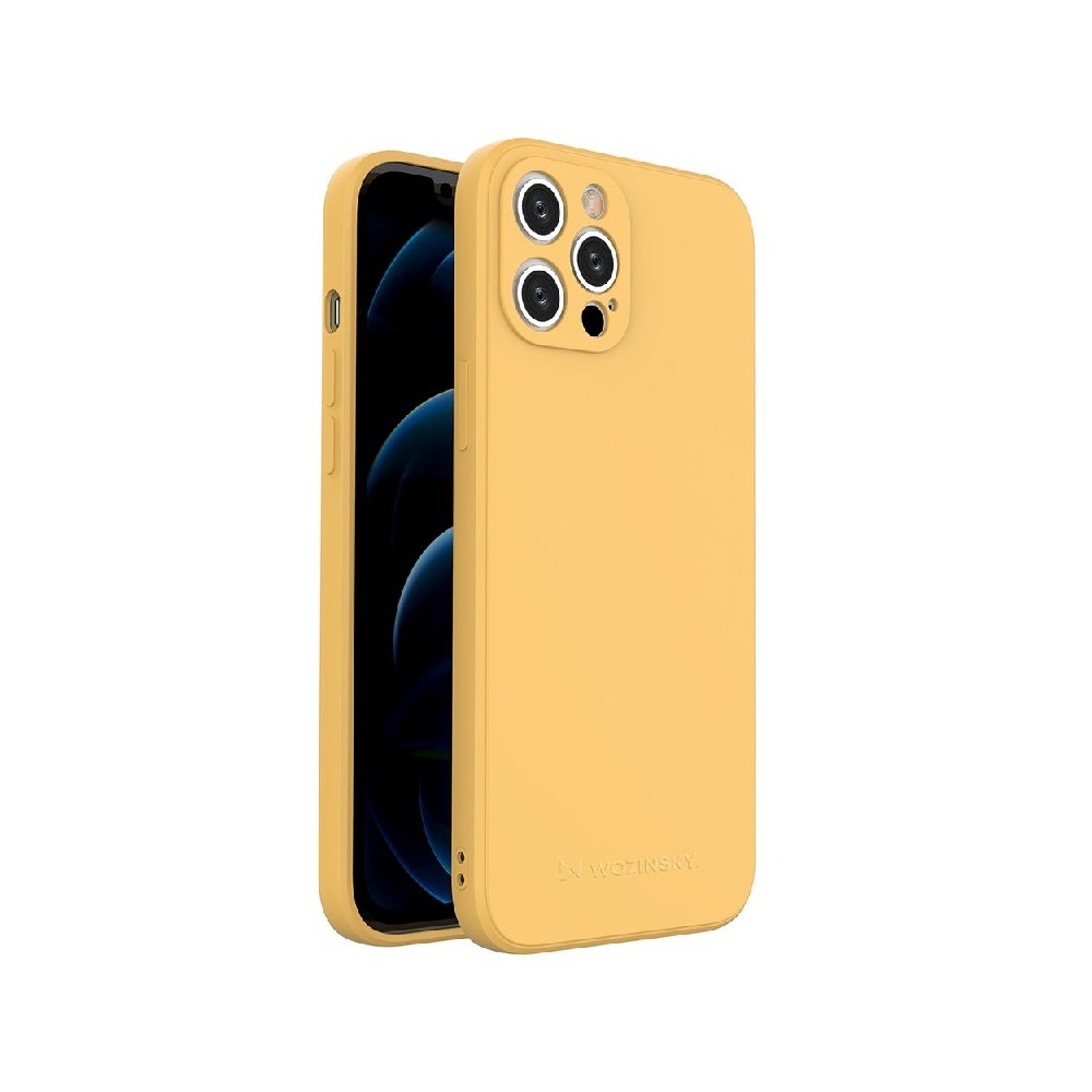 Dėklas iPhone 12 Pro Max "Wozinsky Color" (geltonas)