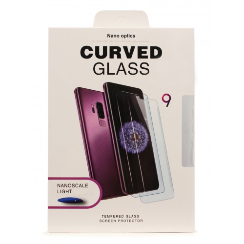 Huawei P20 Apsauginis stiklas 5D UV GLUE
