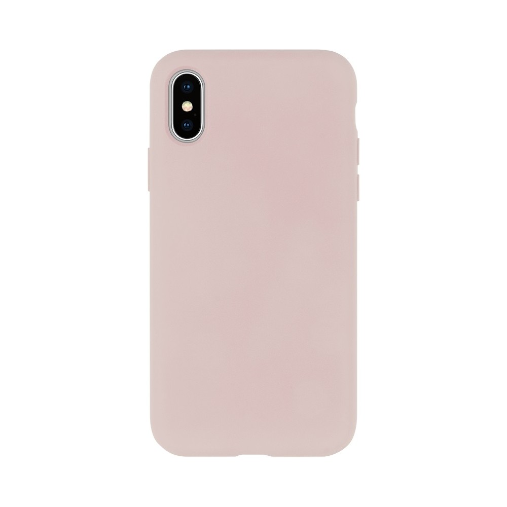 Dėklas Samsung A12 "Mercury Silicone" (rožinis)
