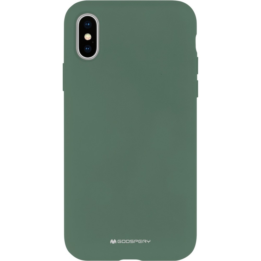 Dėklas Samsung A12 "Mercury Silicone" (žalias)
