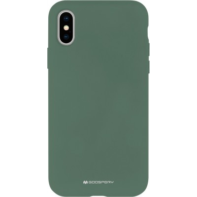 Dėklas Samsung A12 "Mercury Silicone" (žalias)