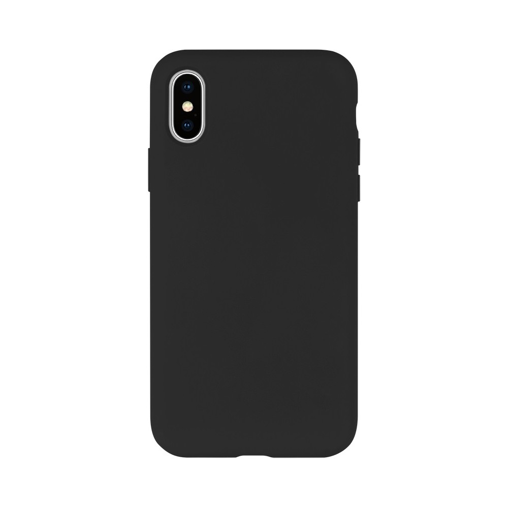 Dėklas Samsung S21 Ultra "Mercury Silicone" (juodas)