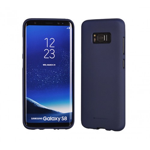 Dėklas Samsung S21 "Mercury Soft Jelly" (mėlynas)