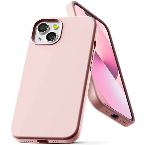 Dėklas iPhone 13 Mini "Mercury Silicone" (šviesiai rožinis)
