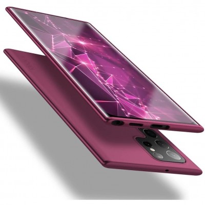 Dėklas Samsung S22 Ultra 5G "X-Level Guardian" (bordo)